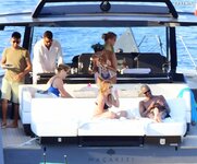 Naomi Campbell   Spotted on a yacht in Bodrum   Turkey 06