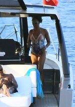 Naomi Campbell   Spotted on a yacht in Bodrum   Turkey 15