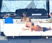 Naomi Campbell   Spotted on a yacht in Bodrum   Turkey 16