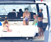 Naomi Campbell   Spotted on a yacht in Bodrum   Turkey 18