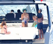 Naomi Campbell   Spotted on a yacht in Bodrum   Turkey 19