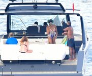 Naomi Campbell   Spotted on a yacht in Bodrum   Turkey 21