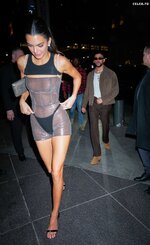 Kendall Jenner thong panties Met Gala after party 14