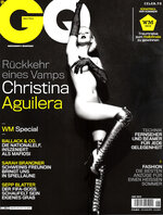 Christina Aguilera Goes Nude for GQ Germany 1
