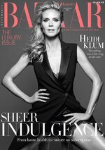 33F372B200000578 3581840 Cover girl Heidi appears on Australian Harper s Bazaar and opens a 1 