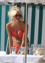 Victoria Silvstedt Red Bikini 4