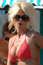 Victoria Silvstedt Red Bikini 8