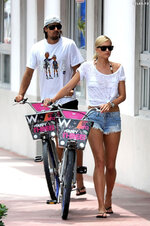 Lena Gercke on the beach in Miami 12