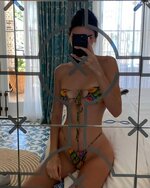 Kendall Jenner Sexy Tiny Bikini 2 1