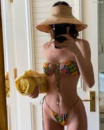 Kendall Jenner Sexy Tiny Bikini 3