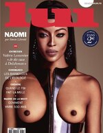 Naomi Campbell  Lui Magazine Naked PhotoshootOctober 2015 1