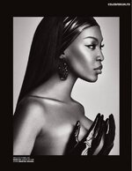 Naomi Campbell  Lui Magazine Naked PhotoshootOctober 2015 6