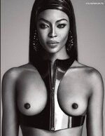 Naomi Campbell  Lui Magazine Naked PhotoshootOctober 2015 8