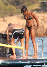 Naomi Campbell on a boat 3