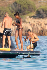 Naomi Campbell on a boat 6