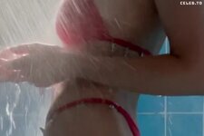 Emily ratajkowski bikini shower ass boobs 5