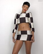 Rihanna elle uk outtakes 2013 boobslip 13