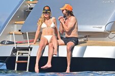 Heidi Klum in Bikini on a yacht in the South of France 05 30 2023  13 