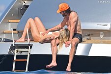 Heidi Klum in Bikini on a yacht in the South of France 05 30 2023  20 