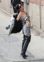 Katy Perry Sexy Mini Skirt and Boots 3