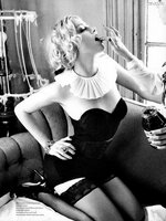 Amber Heard Sexy Uniform for Vs Magazine 11