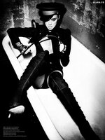 Amber Heard Sexy Uniform for Vs Magazine 12