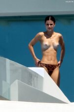 01 Lena Meyer Landrut Topless Paparazzi