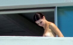 21 Lena Meyer Landrut Topless Paparazzi