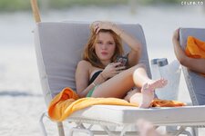Bella thorne in tiny bikni on the beach in miami 34