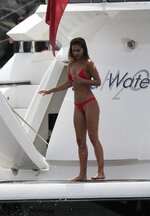 Ann kathrin brommel in a red bikini on a yacht in mallorca 09 03 2017 8 thumbnail