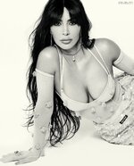 Kim kardashian boobs curves vogue italia 4 1