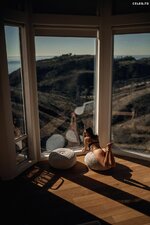 Natalie Roush Sexy Sunny Lounge Lingerie Onlyfans Set 15