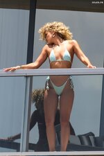 Jasmine sanders sexy thong bikini miami 5