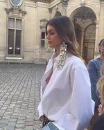 Kaia gerber runway nipslip valentino haute couture 6