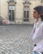 Kaia gerber runway nipslip valentino haute couture 8